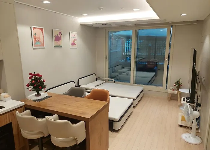 公寓 Busan#gwangan Diamond Bridge#5 Beds#sky Garden Terrace *