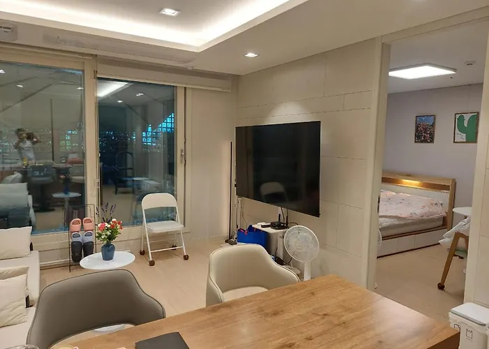 公寓 Busan#gwangan Diamond Bridge#5 Beds#sky Garden Terrace