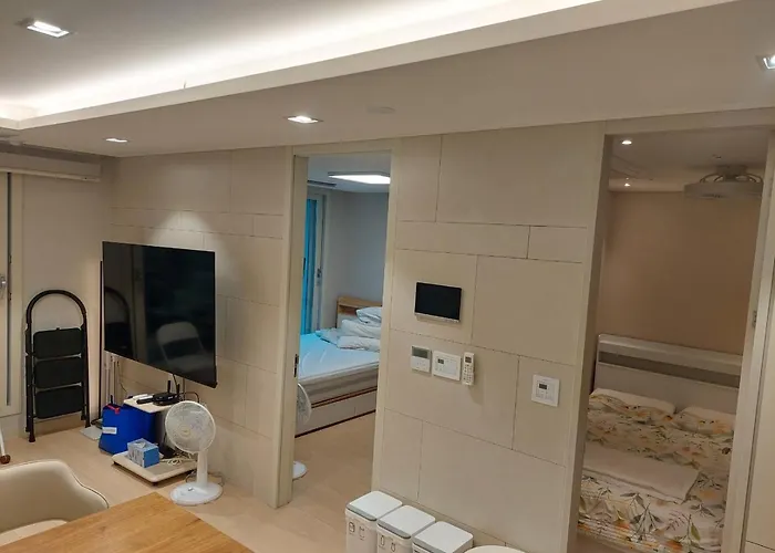 Busan#gwangan Diamond Bridge#5 Beds#sky Garden Terrace 公寓 *