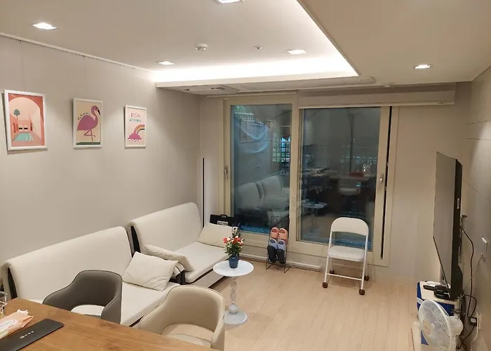 Busan#gwangan Diamond Bridge#5 Beds#sky Garden Terrace Apartment Busan