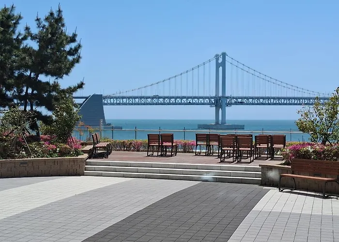 公寓 Busan#gwangan Diamond Bridge#5 Beds#sky Garden Terrace